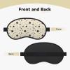 Fuzquwu Zodiac Minimal (2) for Satin Sleep Mask with Adjustable Strap, Soft Eye Mask for Travel Naps Meditation view 2