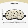 Fuzquwu Zodiac Minimal (2) for Satin Sleep Mask with Adjustable Strap, Soft Eye Mask for Travel Naps Meditation view 3