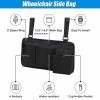 OFYHJDXRG Wheelchair Side Bag for Ottobock Lisa Rehab Buggy, Wheelchair Armrest Carry Bag with Cup Holder, Side Hanging Storage Organizer for Daily Essentials view 2