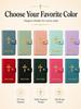 Catholic Prayer Card Holder - Faux Leather Pocket Album for 40 Holy Cards, Religious Protective Case Organizer with Clear Sleeves, Standard Size Memorial Booklet for Women and Men view 3