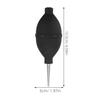 SECFOU Silicone Ear and Eye Cleaning Squeeze Bulb with Long Nozzle Large Black Ear Washer Tool for Earwax Removal and Eye Dust Blowing Suction Bulb for Efficient Hygiene view 2
