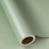 RUSPEPA Sage Green Wrapping Paper Roll, Mini Roll, Green Solid Color Matte Pearly-luster Gift Wrap Paper for Bouquet Wrap, Birthday, Wedding, Baby Shower, Easter, Holiday, Christmas, 17 In X 9.8 Ft view 2