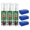 Fast-Drying Pool Table Felt Cleaner Foam Quick Clean Pool Table Felt Cleaner Spray, Billiard Table Cleaning Kit with Cloth Quick Clean Chalk & Stains, Restores Felt Smoothness for Home (3PCS) view 1