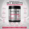 Cutting Mix Capsules with Berberine HCl, Ashwagandha Root Extract, Chromium Picolinate & Ceylon Cinnamon Bark, 60 Count | 5-HTP, Yerba Mate Extract, Magnesium Glycinate Supplement for Adults 2-Pack view 2