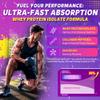 Whey Protein Gummies 10g Grass-Fed + Collagen Peptides BCAA EAA GLP-1,2Pack view 4