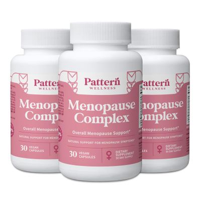 Pattern Wellness Menopause Complex Supplement 90 Vegan Capsules