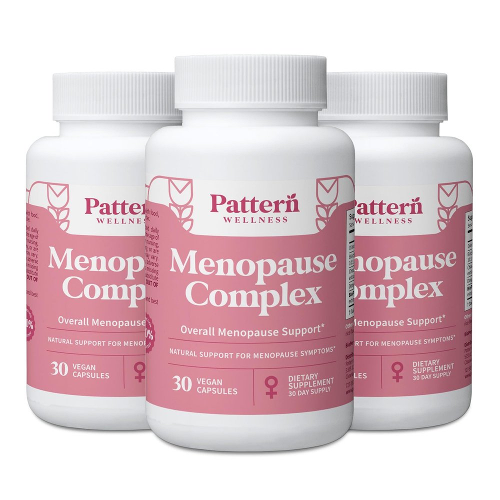 Pattern Wellness Menopause Complex Supplement 90 Vegan Capsules