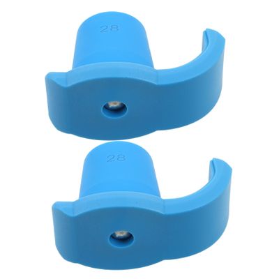 PartyKindom Walker Ski Glides Pads 2pcs Blue Non-Slip Foot Pads for Walkers and Crutches Mobility Accessories for Seniors Indoor Outdoor Use