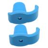 PartyKindom Walker Ski Glides Pads 2pcs Blue Non-Slip Foot Pads for Walkers and Crutches Mobility Accessories for Seniors Indoor Outdoor Use view 1