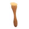 DECHOUS Natural Sandalwood Gua Sha Scraping Stick, Horn-Shaped Meridian Massage Tool for Face and Body, Wooden Acupressure Massage Stick for Self-Massage and Muscle Relief view 1