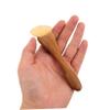 DECHOUS Natural Sandalwood Gua Sha Scraping Stick, Horn-Shaped Meridian Massage Tool for Face and Body, Wooden Acupressure Massage Stick for Self-Massage and Muscle Relief view 4