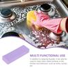 Purple Rubber Scouring Stone for Stainless Steel Sink Stains view 3