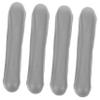 KOMBIUDA 4pcs Universal Crutch Underarm Pad Covers with Soft TPR Cushions Grey Crutches Armpit Cushions for Comfortable Walking for Adults view 1
