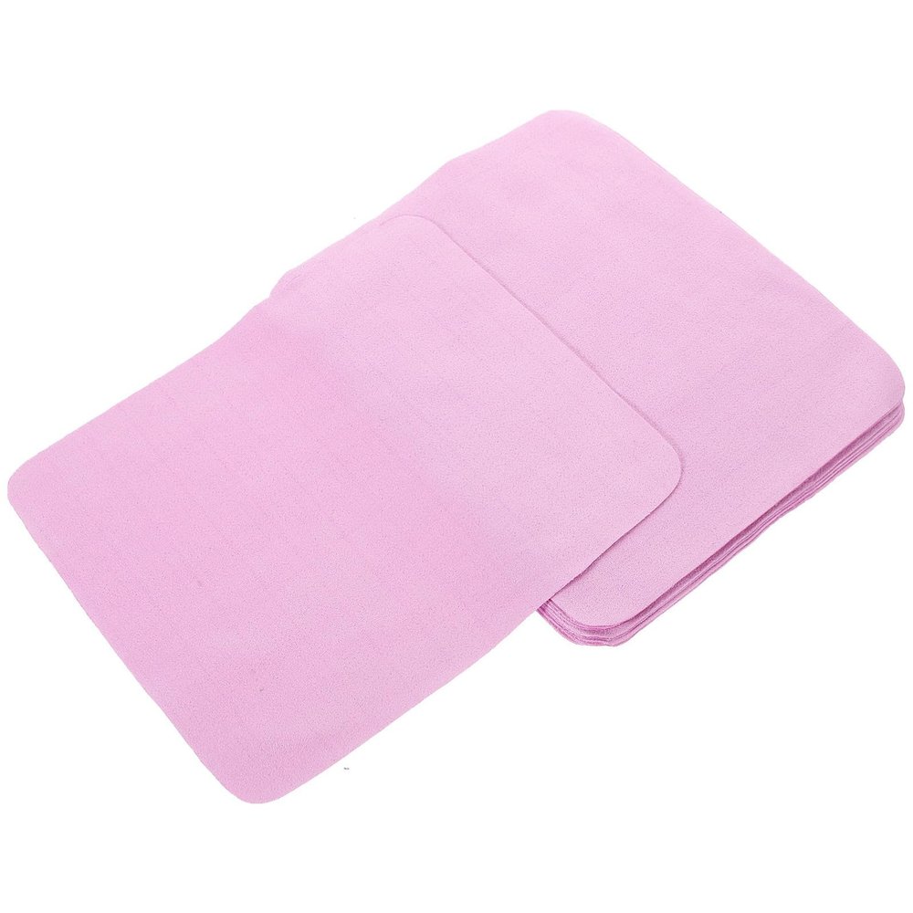Abaodam Microfiber Cleaning Cloths for Glasses and Phone Screens 10pcs 6x7 Inch Purple Reusable Washable Lens Clean Cloths for Eyeglasses Camera Laptops Electronic Devices