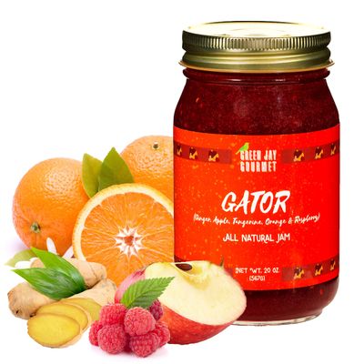 Green Jay Gourmet Jams & Jellies (40 Ounces (Pack of 2), Fig)