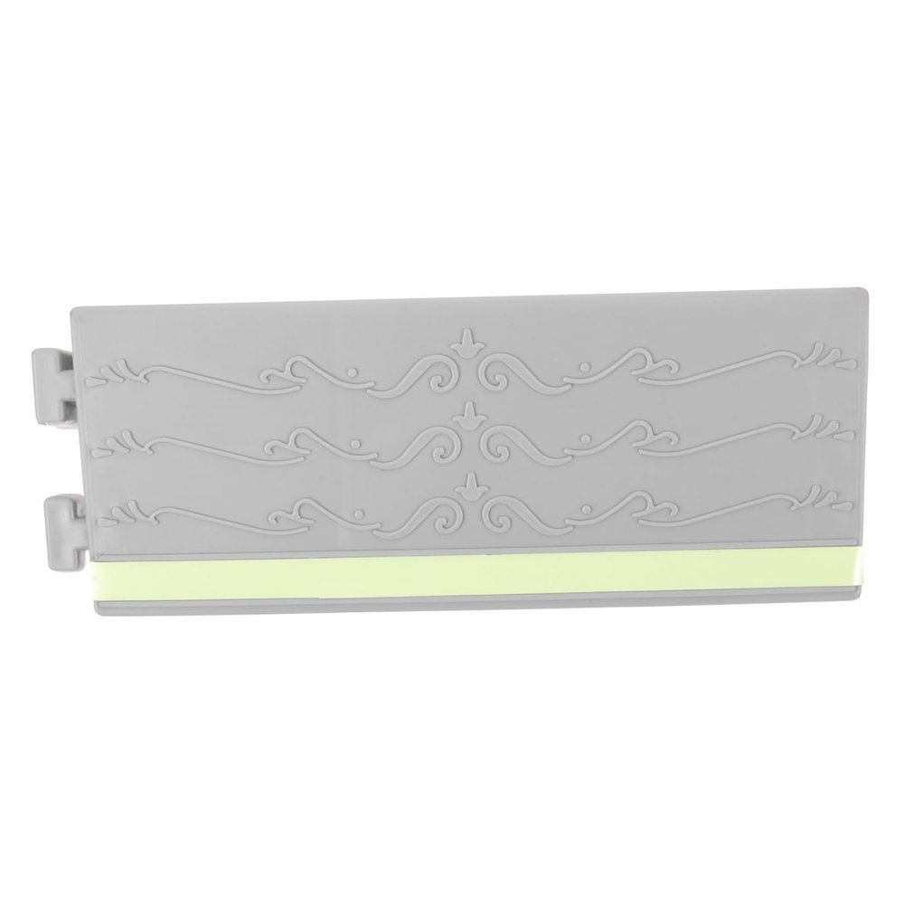 HOOWIFFY Glow-in-the-Dark Threshold Ramp for Doorstep, 250x130mm Non-Slip Plastic Slope Ramp with Luminous Strip for Indoor Steps and Robot Vacuum Cleaner Access