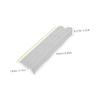 HOOWIFFY Glow-in-the-Dark Threshold Ramp for Doorstep, 250x130mm Non-Slip Plastic Slope Ramp with Luminous Strip for Indoor Steps and Robot Vacuum Cleaner Access view 2