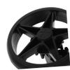 Abaodam Walker Replacement Wheels with Brake, Silent Rear Casters for Strollers and Pushchairs, Plastic Sturdy Roller Spare Parts for Walkers, 2pcs view 3