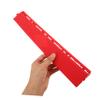 CLISPEED 10pcs Red Plastic Threshold Ramps for Garage Floor Edge Wheelchair Access Ramp and Car Curb Bumper for Doorway Home Sweeper for Electric Scooter Mobility view 4