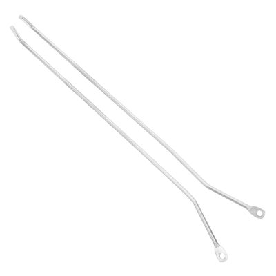 GARVALON Roller Mop Replacement Handle and Pull Rod 31cm Stainless Steel Tension Rod with Hook Mop Repair Accessory Maintenance and Cleaning Tools