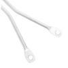 GARVALON Roller Mop Replacement Handle and Pull Rod 31cm Stainless Steel Tension Rod with Hook Mop Repair Accessory Maintenance and Cleaning Tools view 3