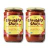 Sababa Foods - Slightly Spicy Saturday Sauce - Vegan - 24oz, Pack of 2 view 1