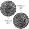 LALADEFIEE 8pcs Stainless Steel Wire Ball Scrubbers Pot Metal Sponge Dish Scrub Brush for Pan Cleaning Kitchen Household Use view 3
