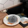 LALADEFIEE 8pcs Stainless Steel Wire Ball Scrubbers Pot Metal Sponge Dish Scrub Brush for Pan Cleaning Kitchen Household Use view 4