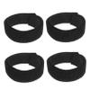 GANAZONO Wheelchair Foot Rest Strap and Leg Support Strap 4pcs 3x45cm Self-Adhesive Adjustable Belt for Elderly Patients Mobility Aid view 1