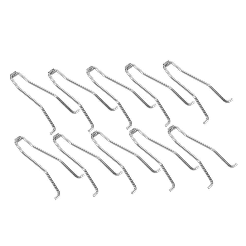 OFFIGAM 10pcs Nail Clipper Replacement Springs Large Metal Snap Fasteners for Manicure Pedicure Tools Professional Salon and Home Use Accessories