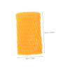 EXAOMBLE 400pcs Foam Fruit Wrap Net Mesh Protective Sleeve for Mango, Citrus, Pear Shockproof Fruit Cover Bag for Transport and Supermarket Storage 3.9x2.3' view 2
