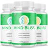 (3 Pack) Mind Bliss Capsules,Official Mind Bliss Pills with All Natural Ingredients, Advanced Overall Health & Wellness Support Vitamin Supplement Formula with Max Strength Multivitamin (180 Capsules) view 1