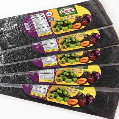 5-Pack Prunella Fruit Sheets (Zoghalakhteh) Traditional Persian Lavashak | All-Natural Sour Fruit Leather | Pack of 5