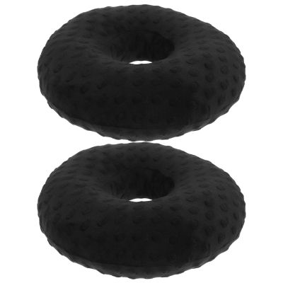 CIMAXIC 2pcs Ear Piercing Sleep Pillow for Side Lying - Memory Foam Pillow for Pierced Ears Sleep - Cushion fit Office, Home and Travel Use