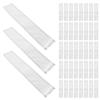 LALADEFIEE 100pcs Ice Cream Bags 55x280mm Disposable Freezer Pouches for DIY Ice Pop and Treats Leak-proof Ice Pop Sleeves for Homemade and Smoothies view 1