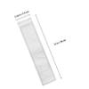 LALADEFIEE 100pcs Ice Cream Bags 55x280mm Disposable Freezer Pouches for DIY Ice Pop and Treats Leak-proof Ice Pop Sleeves for Homemade and Smoothies view 2