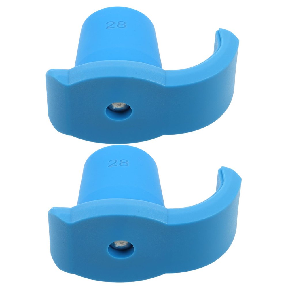 BETOOKY Walker Feet Glides 2pcs Blue Anti-Slip Heavy Duty Walker Ski Glides for Seniors for Enhanced Stability and Mobility