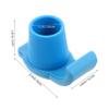 BETOOKY Walker Feet Glides 2pcs Blue Anti-Slip Heavy Duty Walker Ski Glides for Seniors for Enhanced Stability and Mobility view 2