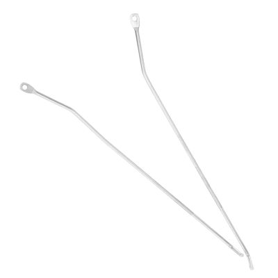 TOVINANNA Roller Mop Rod Replacement Parts 31cm Metal Pull Rod with Perforated Hook Mop Handle Repair Accessories for Home Cleaning