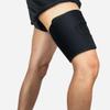 KONTONTY Thigh Compression Sleeve and Brace Support for Men and Women, Muscle Protection with Sweat-wicking Fabric, Black Xl, Fitness and Sports Thigh Wrap for Basketball, Soccer, and Squat view 4