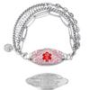 ASTERY Medical Alert Bracelets for Women with Free Engraving view 1