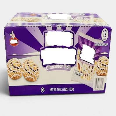 Big Cinnamon Roll by,12 Count, 48 oz (3 lbs)