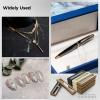 36 Pcs Pen Gift Boxes, Empty Kraft Paper Pen Jewelry Gift Cases with Viewing Window, Paper Gift Cases for Birthday Business Office Gifting and Pen Present Collection view 3
