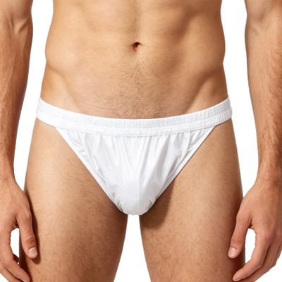 TiaoBug Leak Proof Incontinence Underwear for Men Ivory X-Large