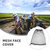 Kichvoe Mosquito Face Net Mesh Insect Shield Hat with Adjustable Drawstring Breathable Outdoor Head Net for Fishing Hiking and Work Safety view 3
