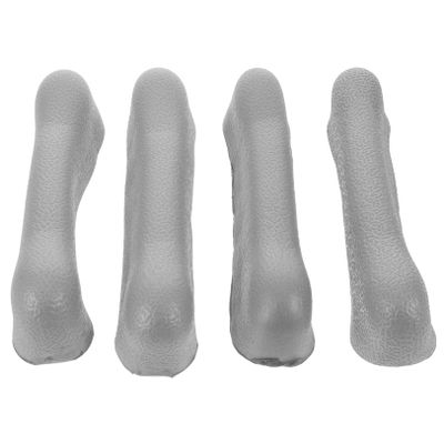 ibasenice Underarm Crutch Pads and Hand Cushions 4pcs Soft TPR Padding Replacement Covers for Adult Crutches Comfortable Walking Aid Accessories