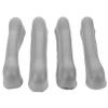 ibasenice Underarm Crutch Pads and Hand Cushions 4pcs Soft TPR Padding Replacement Covers for Adult Crutches Comfortable Walking Aid Accessories view 1