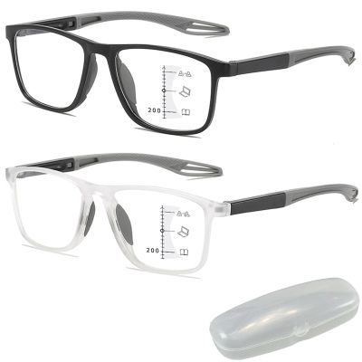 Nexolens Glasses, Nexolens Adaptive Glasses, Nexolens Adaptive Vision Comfort System, For Men and Women (White+Grey,1.5X)