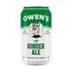 Owen's Ginger Ale, Cocktail and Mocktail Mixer, 8.2 oz Cans, 24 Pack view 1