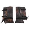 BowyTrading Lightweight Breathable Polyester Snake Gaiters Snake Proof Leg Guards for Hiking Camping Mountaineering (Leaf) view 4